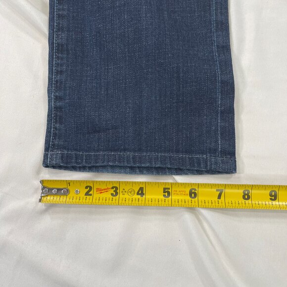 AG Adriano Goldschmied Mens 33x30 Actual The Matchbox Slim Straight Jeans Dark - Picture 9 of 12